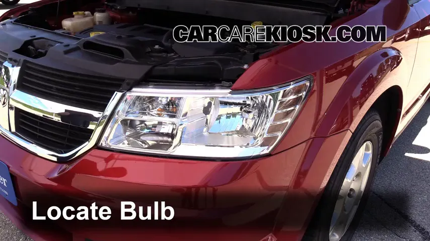 2009 Dodge Journey SE 2.4L 4 Cyl. Lights Turn Signal - Front (replace bulb)